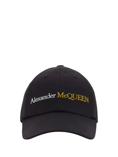 Alexander Mcqueen Baseball Hat In Black