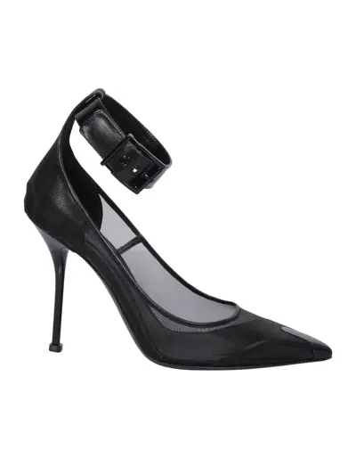 Alexander Mcqueen Black Punk Pumps