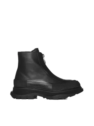 Alexander Mcqueen Boots In Black