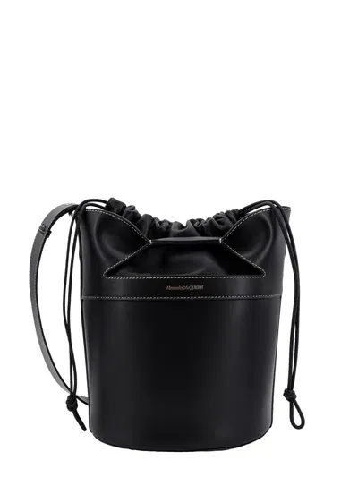 Alexander Mcqueen Bucket Bag In Black