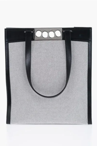 Alexander Mcqueen The Grip Shopper In Grey