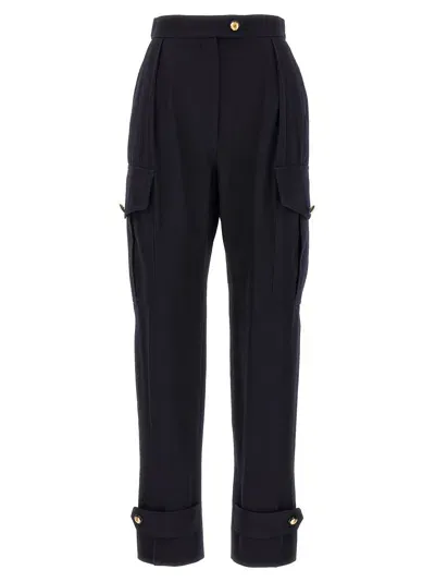 Alexander Mcqueen Cargo Pants In Black