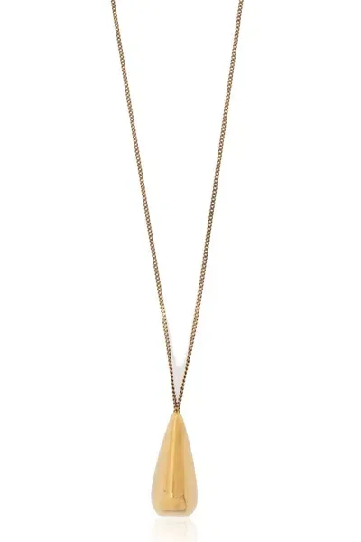 Alexander Mcqueen Charm Necklace In Gold