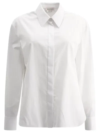 Alexander Mcqueen Classic Shirt Shirts White