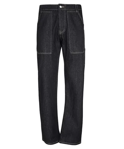 Alexander Mcqueen Cotton Jeans In Denim