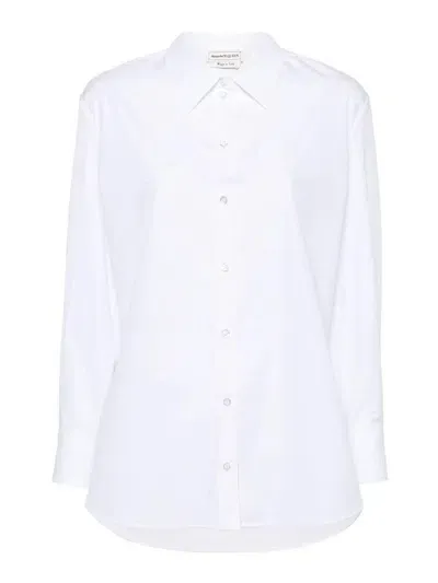 Alexander Mcqueen Shirt In White