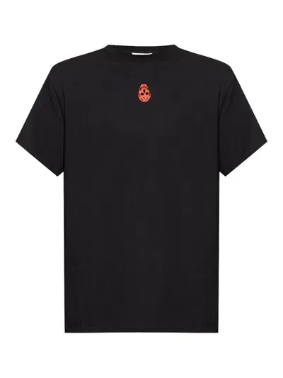 Alexander Mcqueen Cotton T-shirt In Red