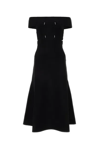 Alexander Mcqueen Dresses In Black