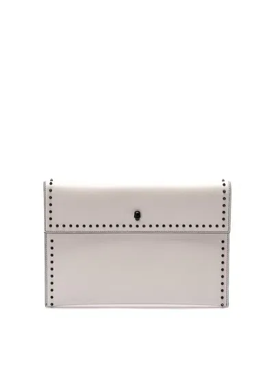 Alexander Mcqueen Envelope Pouch In White