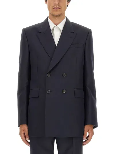 Alexander Mcqueen Giacche & Gilet In Navy