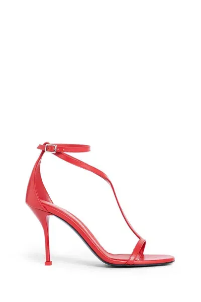 Alexander Mcqueen Heeled Sandals In Red