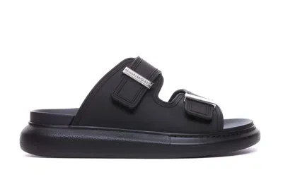 Alexander Mcqueen Hybrid Sandals In Black