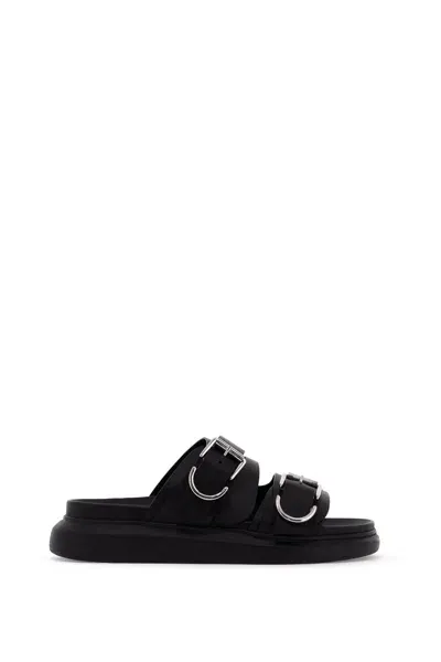 Alexander Mcqueen Hybrid Slides In Black