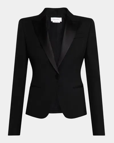 Alexander Mcqueen Jacket In Black