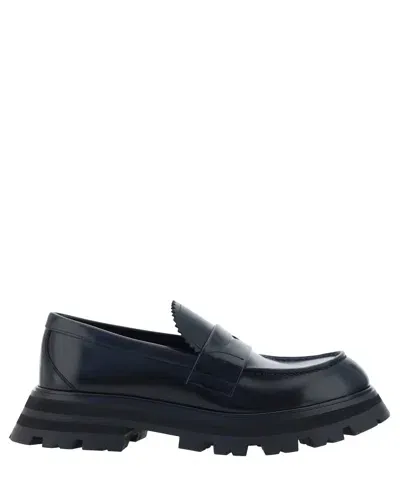 Alexander Mcqueen Loafers In Black