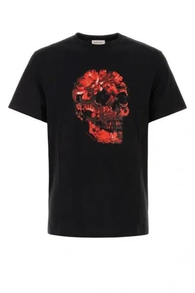 Alexander Mcqueen Man T-shirt In Multicolor