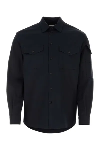 Alexander Mcqueen Midnight Blue Oxford Shirt