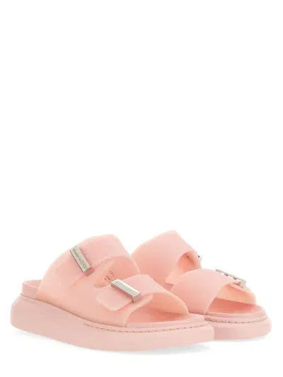 Alexander Mcqueen Oversize Hybrid Sandal In Pink