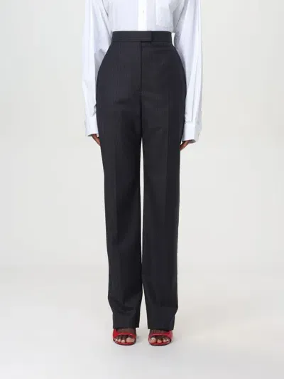 Alexander Mcqueen Pants  Woman Color Grey In Grau