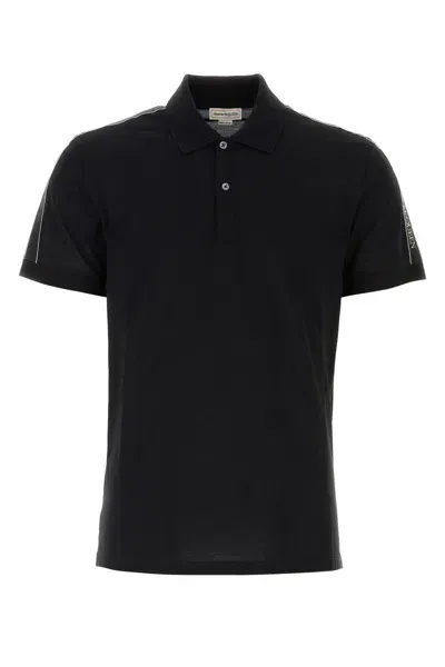 Alexander Mcqueen Polo-s Nd  Male In Black