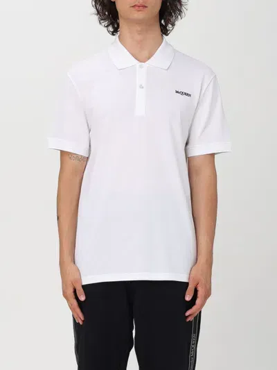 Alexander Mcqueen Polo Shirt  Men Color White