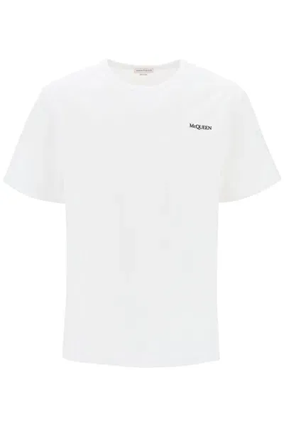 Alexander Mcqueen Reflected Logo T Shirt