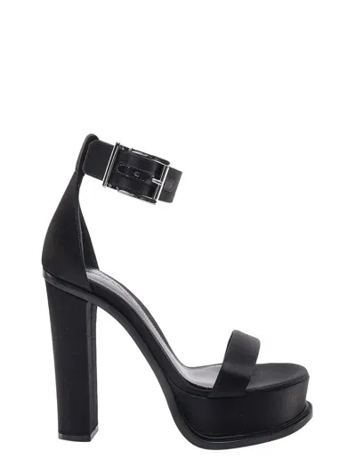 Alexander Mcqueen Sandals In Black