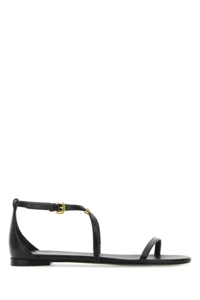 Alexander Mcqueen Sandals In Black