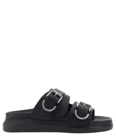 Alexander Mcqueen Sandals In Black