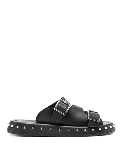 Alexander Mcqueen Sandalias - Negro In Black