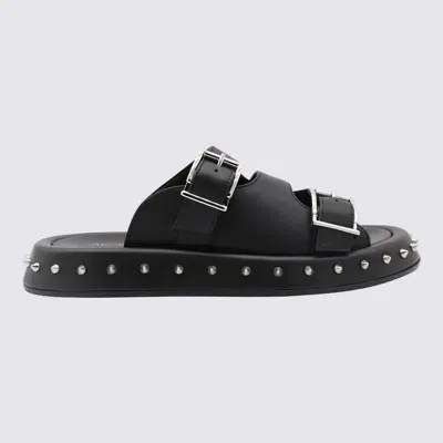 Alexander Mcqueen Sandals In Black