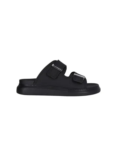 Alexander Mcqueen Sandals In Black