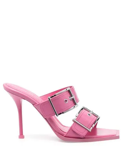 Alexander Mcqueen Sandals In Pink