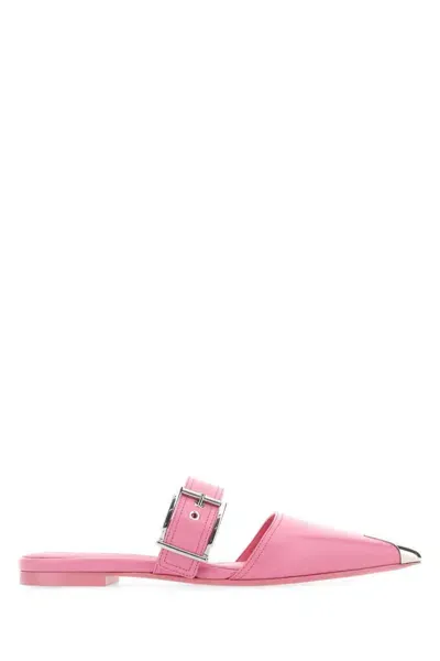 Alexander Mcqueen Sandals In Pink