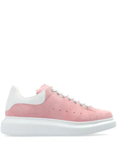 Alexander Mcqueen Scarpe Da Ginnastica In Pelle Di Vitello In White