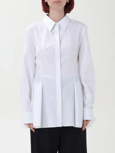 Alexander Mcqueen Shirt  Woman Color White In Weiss