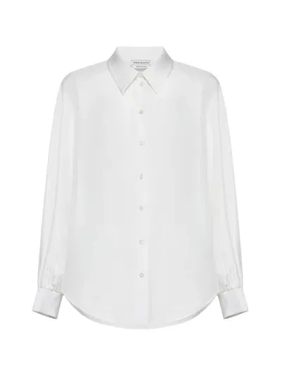 Alexander Mcqueen Shirt In White