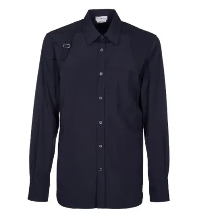 Alexander Mcqueen Shirts In Black