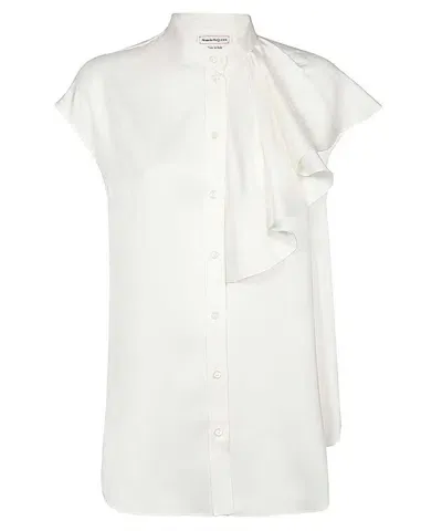 Alexander Mcqueen Shirts In White