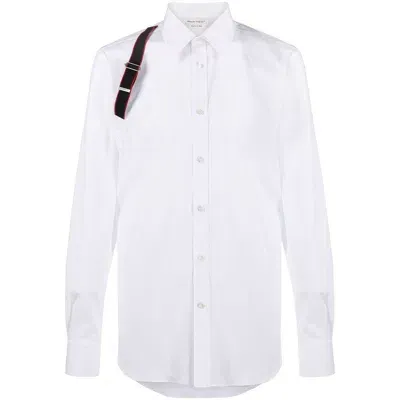 Alexander Mcqueen Shirts In White