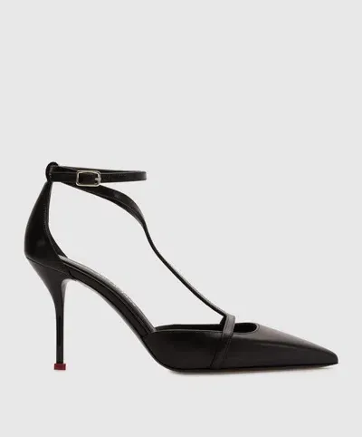 Alexander Mcqueen Shoe Leather In Blushblack