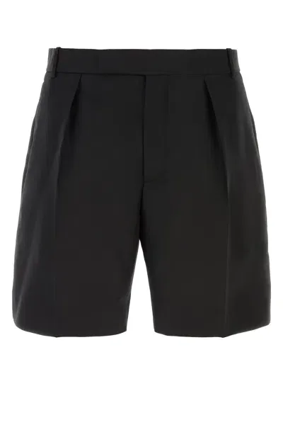 Alexander Mcqueen Shorts-50 Nd  Male In Black