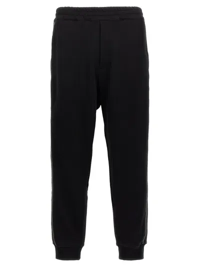 Alexander Mcqueen Elastic Waistband Joggers In Black