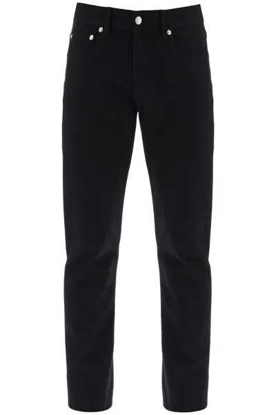 Alexander Mcqueen Slim Fit Jeans For Stylish In Black