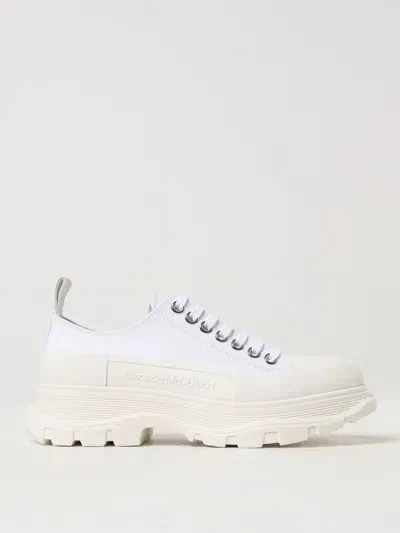 Alexander Mcqueen Sneakers  Woman Color White In 白色