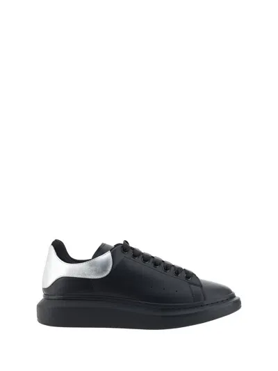 Alexander Mcqueen Sneakers In Black/silver/black