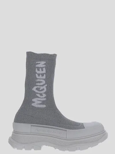 Alexander Mcqueen Sneakers In Grey