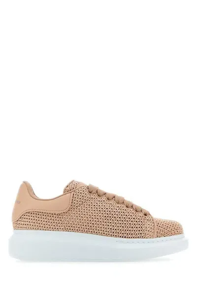 Alexander Mcqueen Sneakers In Rosegoldrosegold