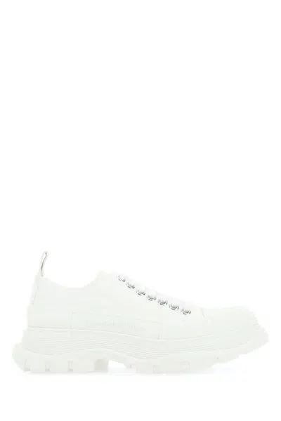 Alexander Mcqueen Sneakers In Whitewhite