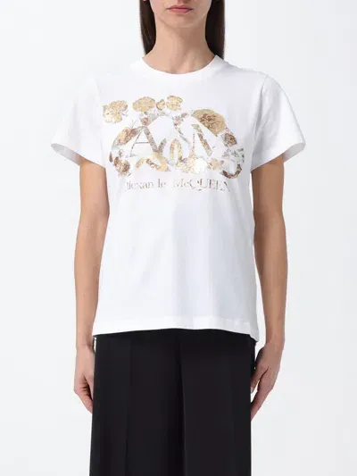 Alexander Mcqueen T-shirt  Woman Color White